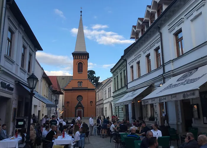 Apartment E1 Luxury Oldtown - 2x Parking, Foodstore, Pcscreen, Netflix, Unlimited Music, Crib, Babychair, Fastwifi, Aircon Košice